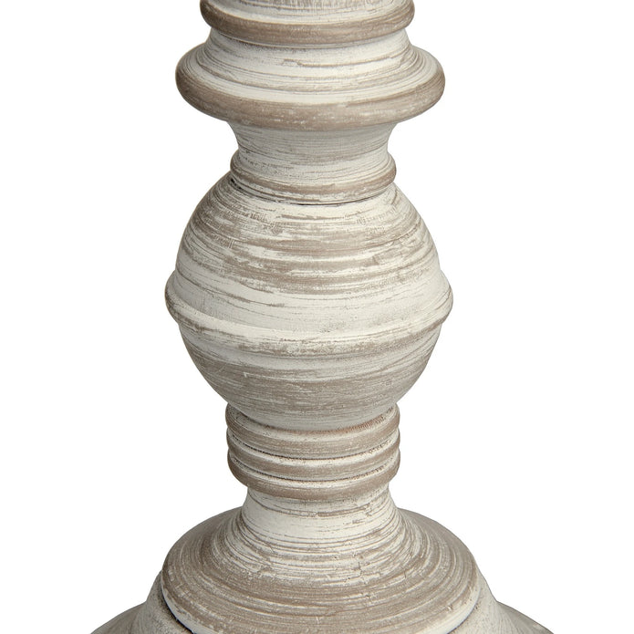 Leptis Magna wooden lamp by Hill Interiors featuring a rustic lighting design with natural wood finish and decorative craftsmanship.