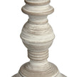 Leptis Magna wooden lamp by Hill Interiors featuring a rustic lighting design with natural wood finish and decorative craftsmanship.