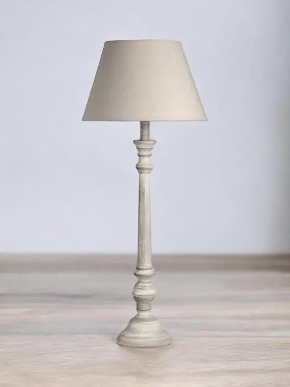 Leptis Magna Wooden Table Lamp - LightingLighting - Lulu Loves Home