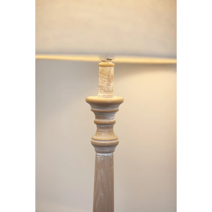 Leptis Magna Wooden Table Lamp - LightingLighting - Lulu Loves Home