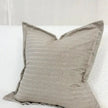 Lexie Beige Luxury Linen Blend Cushion Cover - 45 x 45cm - Soft FurnishingsSoft Furnishings - Lulu Loves Home