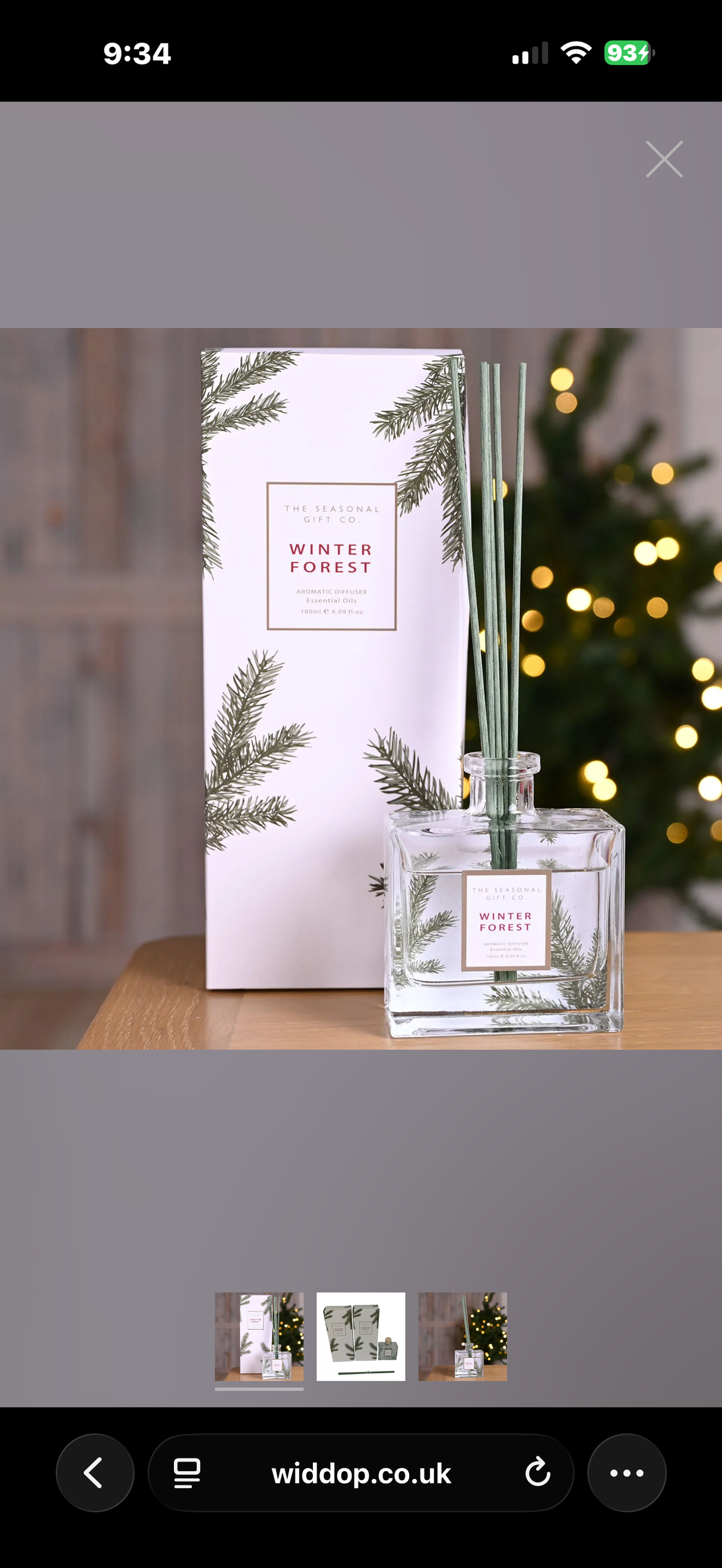Pine Pattern Reed Diffuser