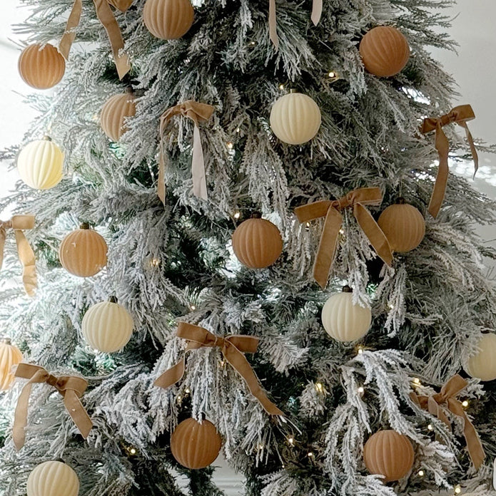 7ft Starlight Express pre-lit luxury snowy Lorax Christmas tree with frosted branches and integrated lights