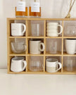 Light Wood Mug Shelf Unit - Kitchen & DiningKitchen & Dining - Lulu Loves Home