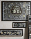 London Dry Gin Mirror - PRE ORDER FOUR WEEK DELIVERY - Furniture And MirrorsFurniture And Mirrors - Lulu Loves Home