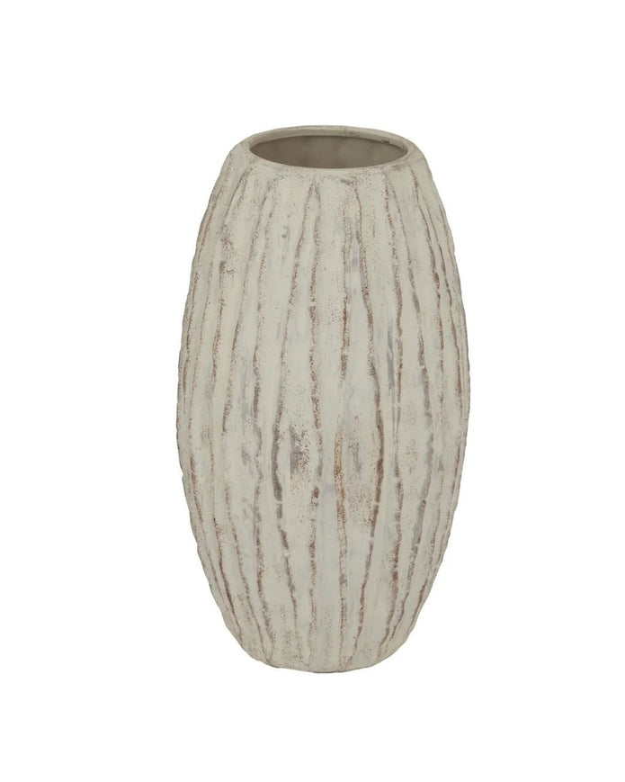Lorenzo Large Fin Vase - VasesVases - Lulu Loves Home