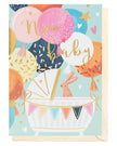 New Baby greeting card by Louise Tiler featuring a charming design for celebrating a newborn.