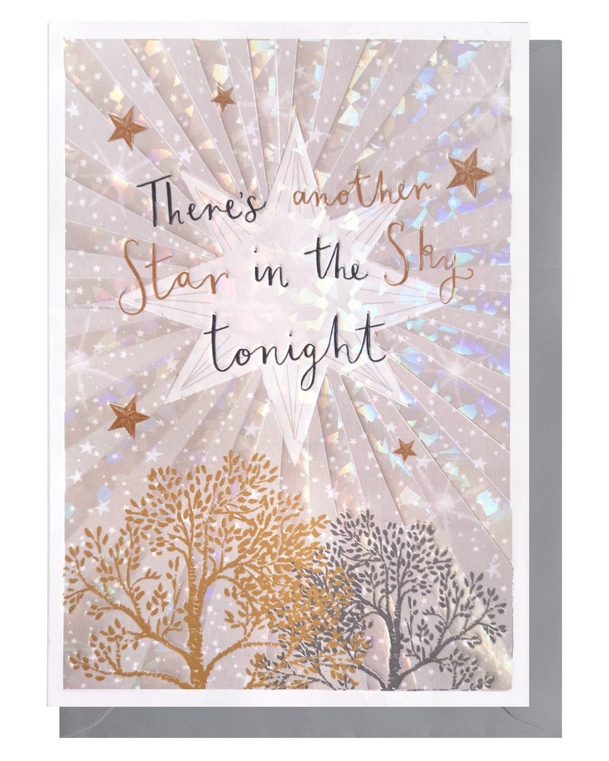 Sympathy card titled 