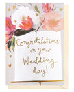 Elegant wedding cake greeting card by Louise Tiler featuring a beautifully decorated cake design for wedding celebrations.