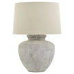 Ludlow Stone Natural Ribbed Lamp - Extra Large - LightingLighting - Lulu Loves Home