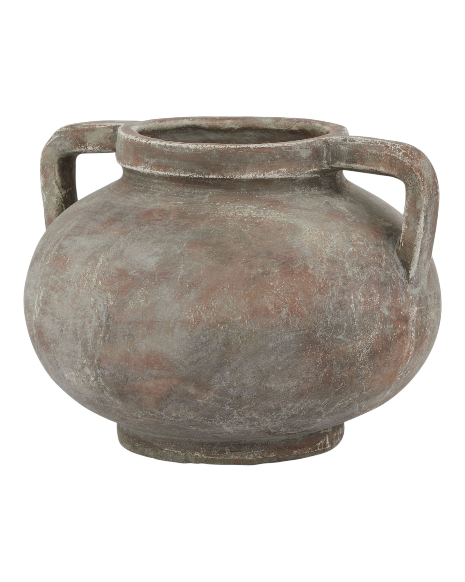 Matte brown Pelike vase by Lulu Loves Home with a classic, elegant design perfect for modern home decor.