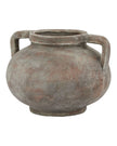 Matte brown Pelike vase by Lulu Loves Home with a classic, elegant design perfect for modern home decor.