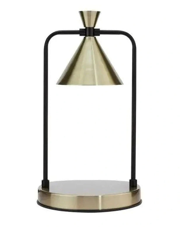 LED Light Bronze Candle Warmer Lamp - LightingLighting - Lulu Loves Home