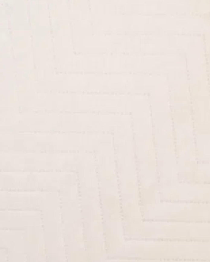 Malini Amelle Ivory Cream queen size quilted bedspread with soft, luxurious fabric and diamond quilting pattern.