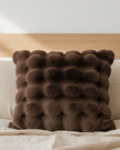 Raffles Chocolate Brown Cushion Cover