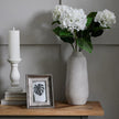 Matt White Ceramic Candlestick - Home DecorHome Decor - Lulu Loves Home