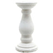 Matt White Ceramic Candlestick - Home DecorHome Decor - Lulu Loves Home