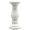 Matt White Ceramic Candlestick - Home DecorHome Decor - Lulu Loves Home