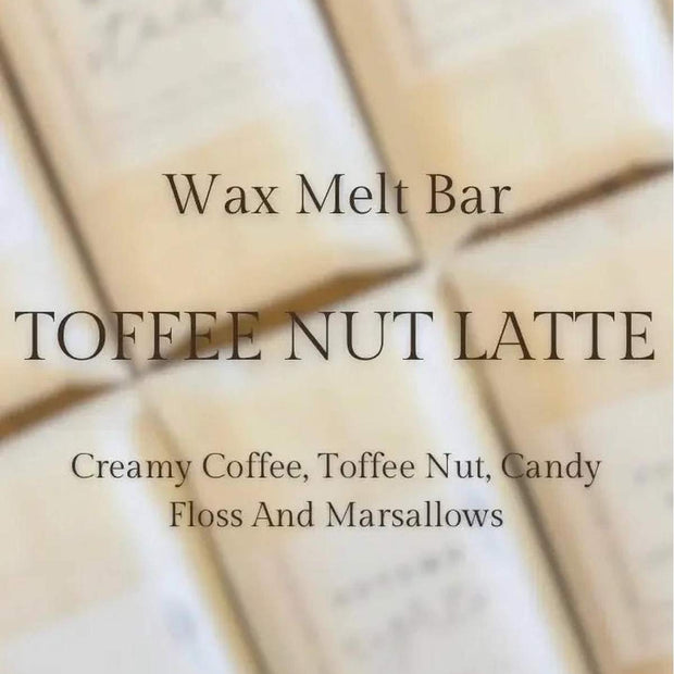 Scented Wax Melt Snap Bar - Toffee Nut Latte