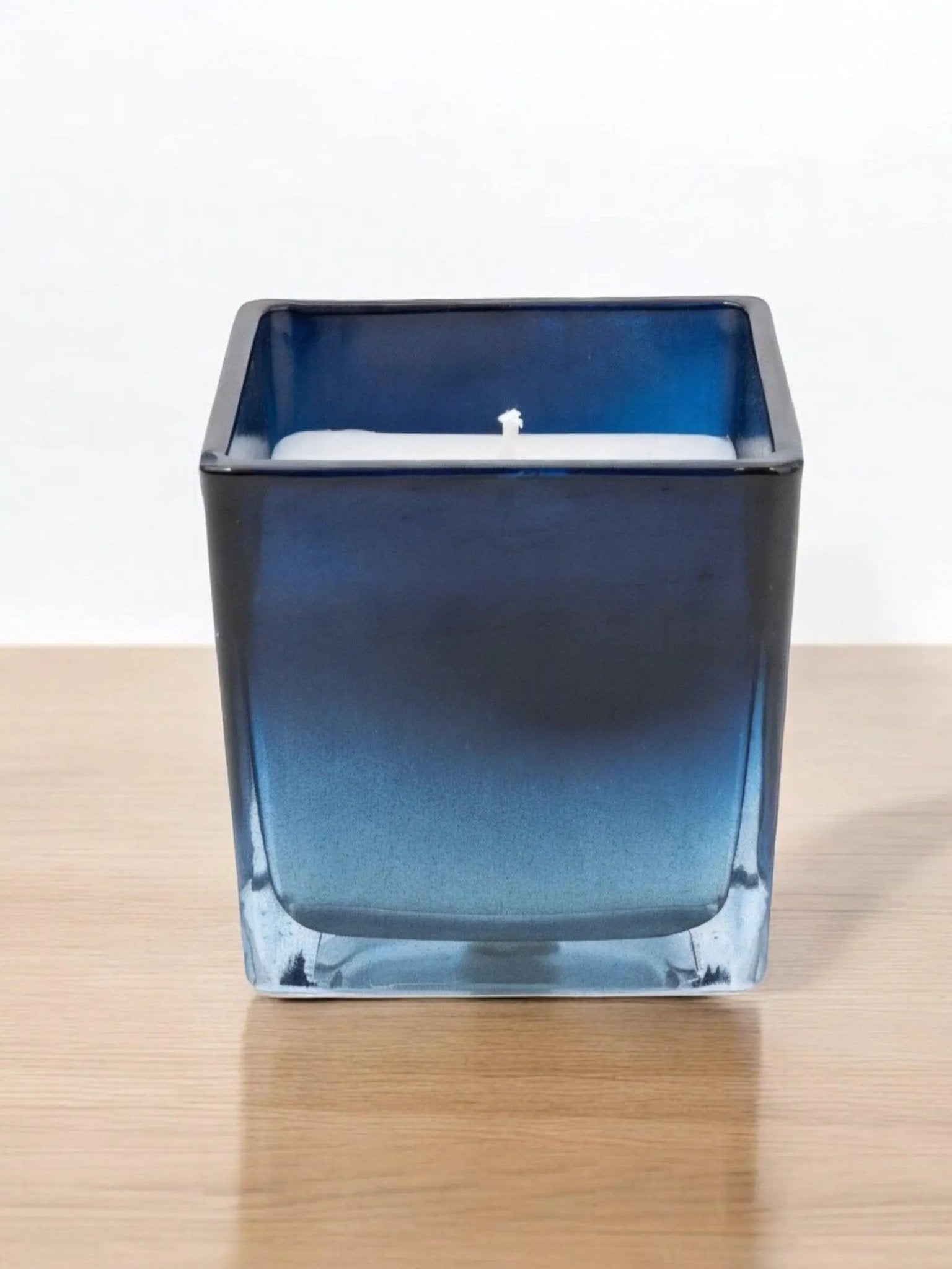 Midnight Musk Blue Ombré Square Candle - CandlesCandles - Lulu Loves Home