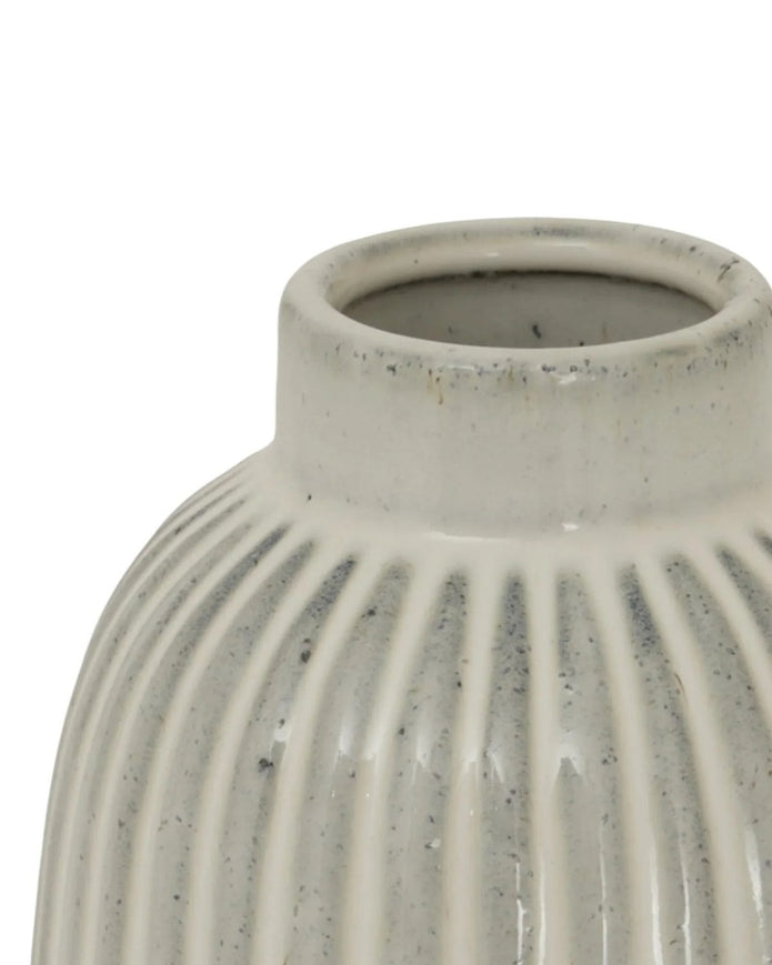 Monte Medium Ribbed Vase - VasesVases - Lulu Loves Home