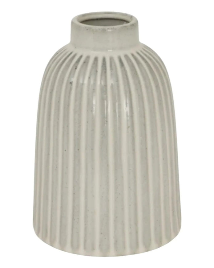 Monte Medium Ribbed Vase - VasesVases - Lulu Loves Home