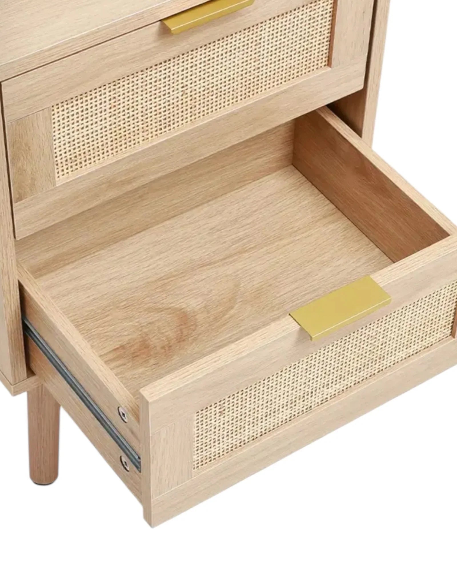 Natural Framed Rattan Bedside Lamp Tables - PRE ORDER 3 WEEKS DELIVERY - Furniture And MirrorsFurniture And Mirrors - Lulu Loves Home