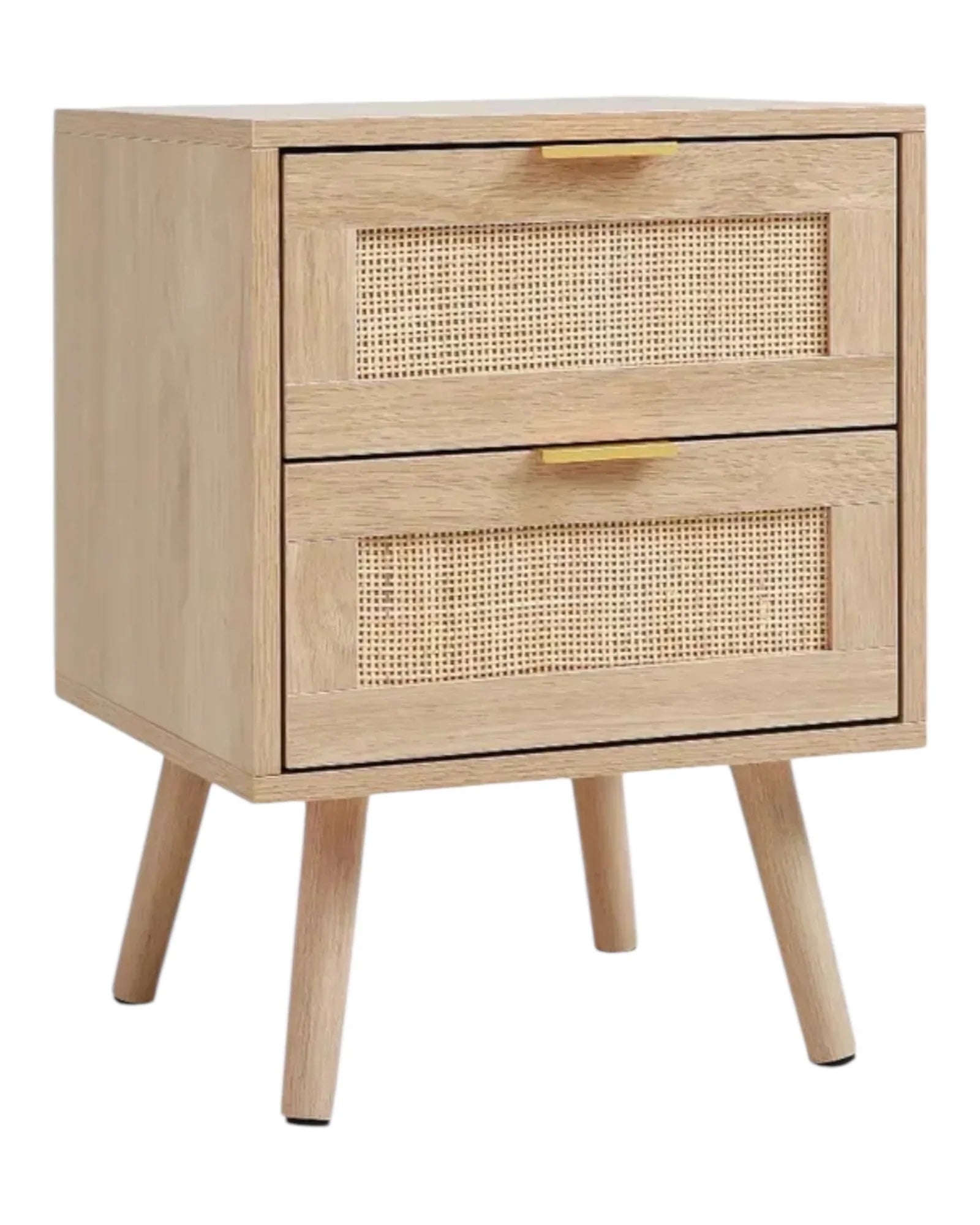 Natural Framed Rattan Bedside Lamp Tables - PRE ORDER 3 WEEKS DELIVERY - Furniture And MirrorsFurniture And Mirrors - Lulu Loves Home