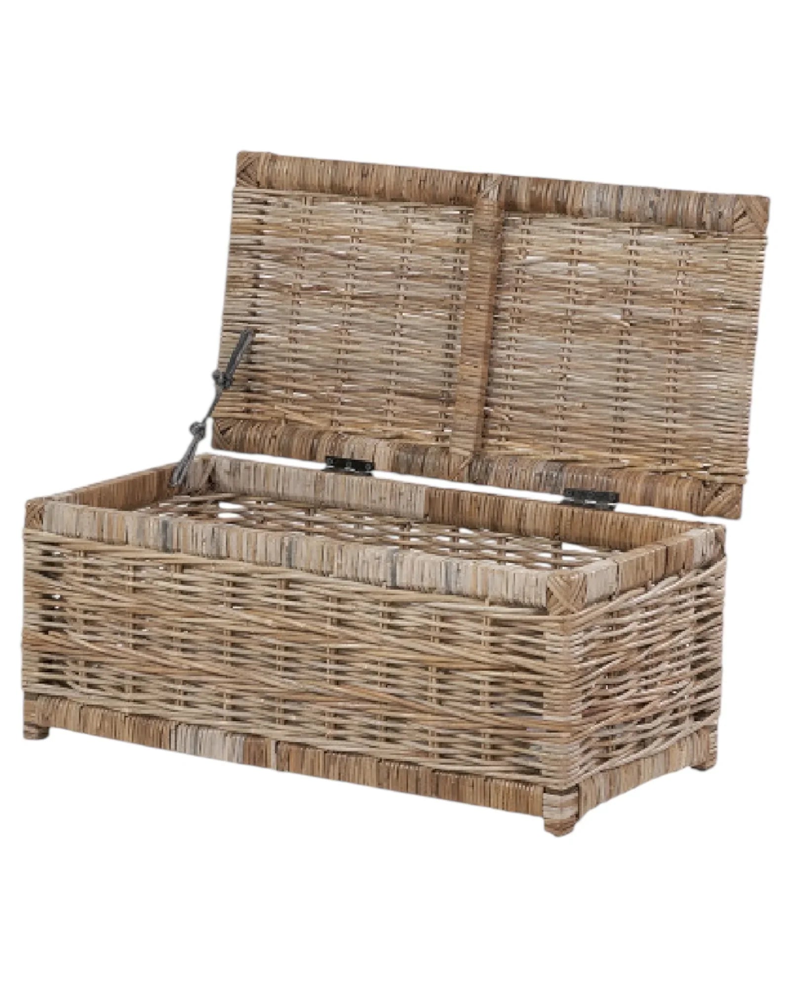 Natural Kubu Rattan Basket Storage Trunks - PRE ORDER SIX WEEK DELIVERY - Furniture And MirrorsFurniture And Mirrors - Lulu Loves Home