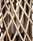 Natural Rattan Wicker Bulbous Garden Candle Lantern - Home DecorHome Decor - Lulu Loves Home