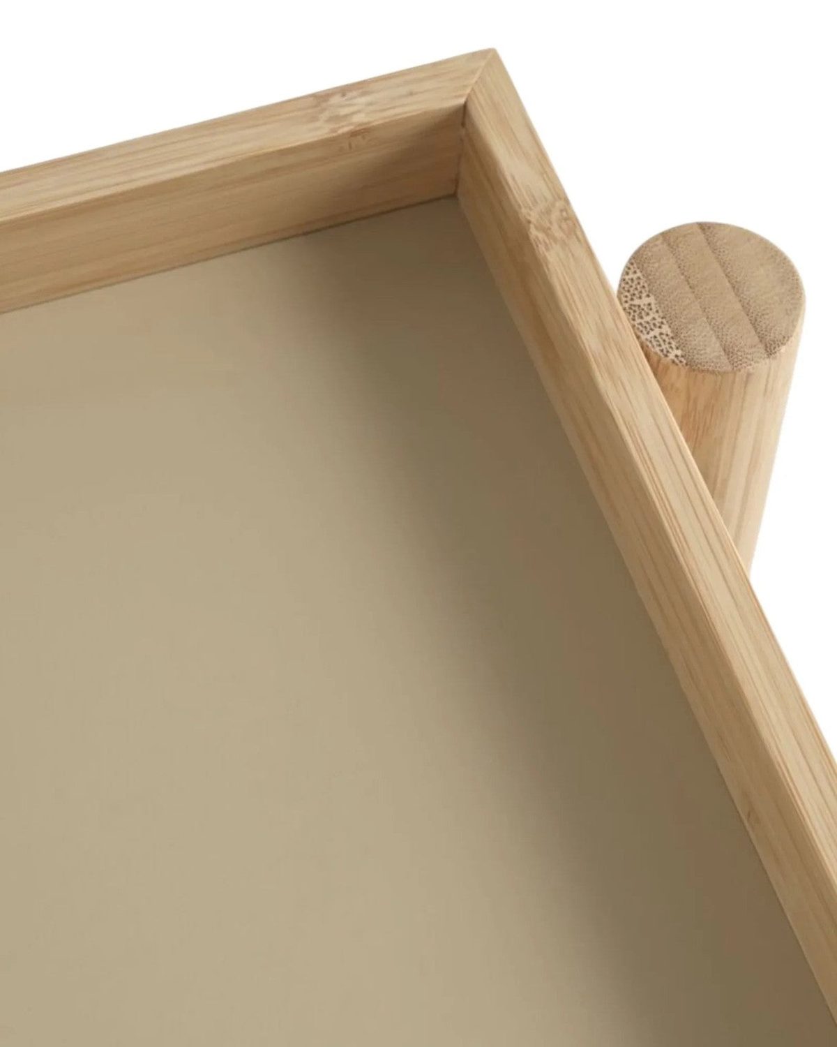 Natural Wood And Bamboo Side Table - Furniture And MirrorsFurniture And Mirrors - Lulu Loves Home