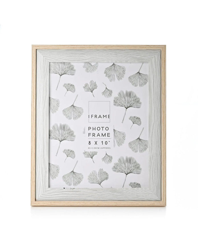Natural Wood And Grey Effect Photo Frame - Photo FramesPhoto Frames - Lulu Loves Home