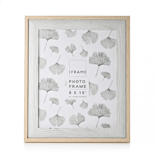 Natural Wood And Grey Effect Photo Frame - Photo FramesPhoto Frames - Lulu Loves Home