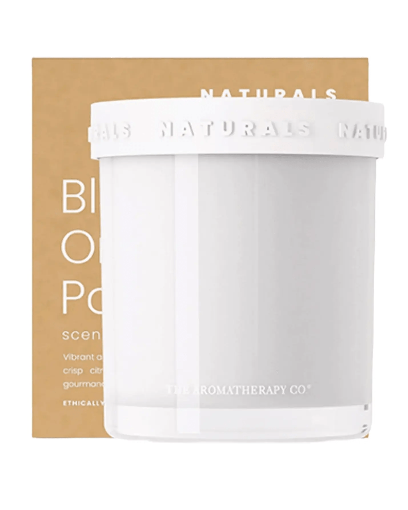 Naturals Luxury Glass Lidded Candle - Blood Orange And Pomelo - CandlesCandles - Lulu Loves Home