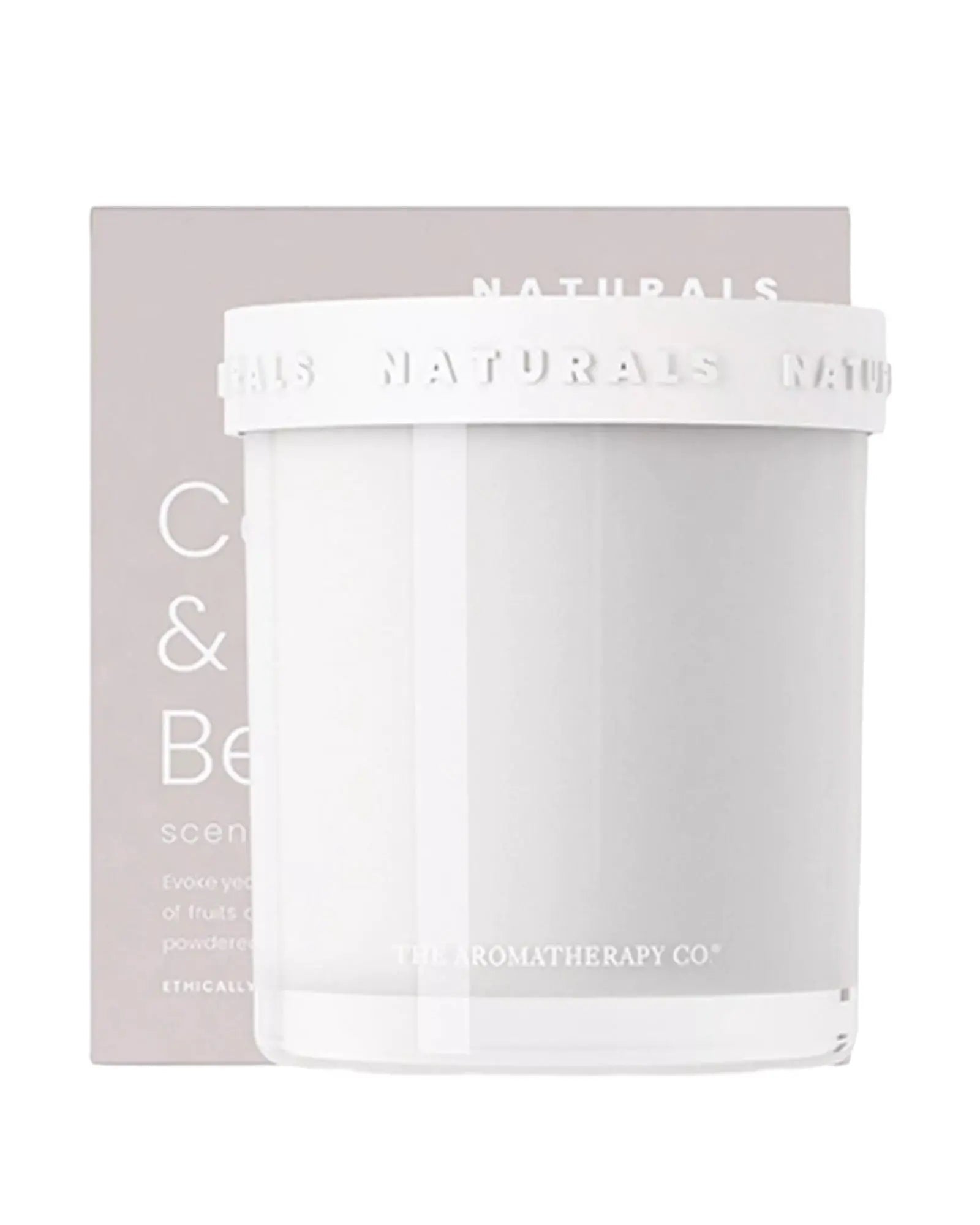 Naturals Luxury Glass Lidded Candle - Coconut & Passion Berry - CandlesCandles - Lulu Loves Home