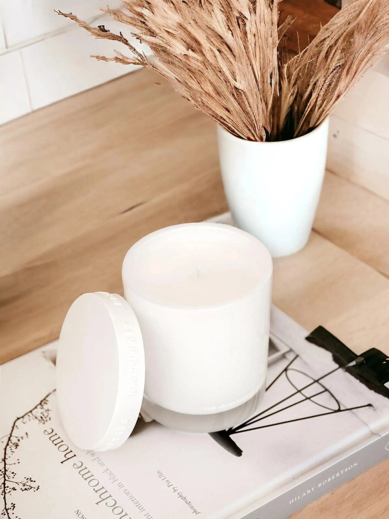 Naturals Luxury Wax Candle Refil - Rose Jasmine And Oud - CandlesCandles - Lulu Loves Home