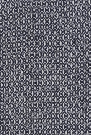 Navy Blue Dot Design Pattern Recycled Yarn Blanket Throw - Soft FurnishingsSoft Furnishings - Lulu Loves Home