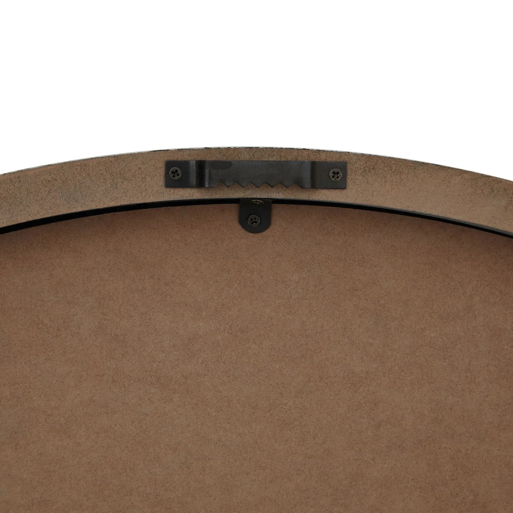 Neutral Embossed Large Round Glass Wall Clock PRE ORDER FOUR WEEK DELIVERY - Furniture And MirrorsFurniture And Mirrors - Lulu Loves Home