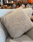 Neutral Large Boucle Cushion - Soft FurnishingsSoft Furnishings - Lulu Loves Home