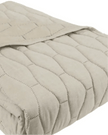 Neutral Melange Linen Look Queen Sized Bedding Quilt - Soft FurnishingsSoft Furnishings - Lulu Loves Home