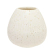 Neutral Speckled Small Cream Ceramic Bud Vase - Home DecorHome Decor - Lulu Loves Home