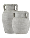 Neutral Stone Amphora Vase - VasesVases - Lulu Loves Home