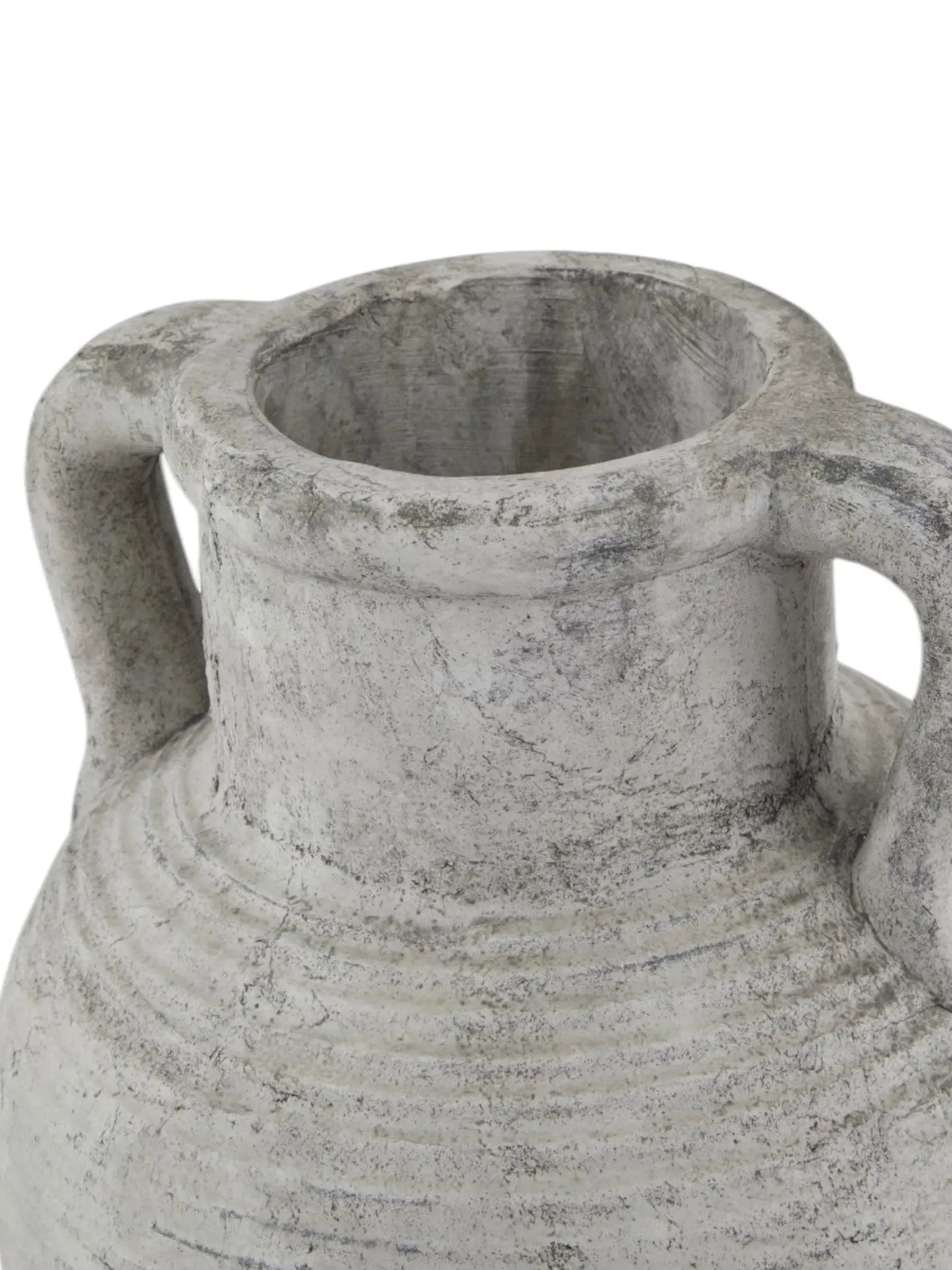 Neutral Stone Amphora Vase - VasesVases - Lulu Loves Home