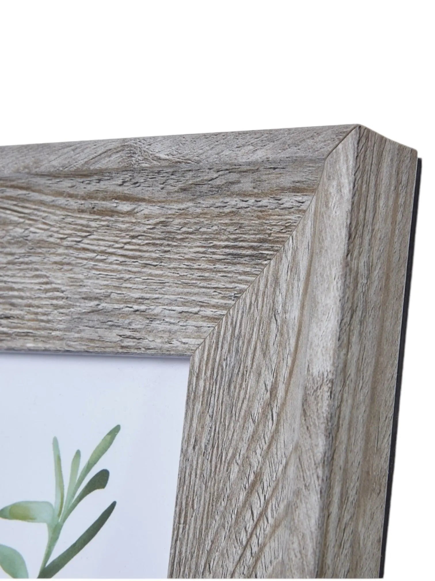 Neutral Wooden Photo Frame With Wide Border - Photo FramesPhoto Frames - Lulu Loves Home