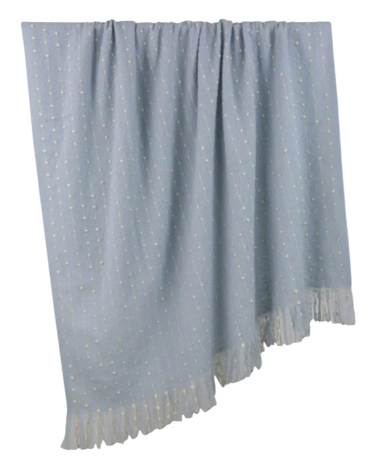 Ocean Blue Maisie Dotted Blanket Throw - Soft FurnishingsSoft Furnishings - Lulu Loves Home