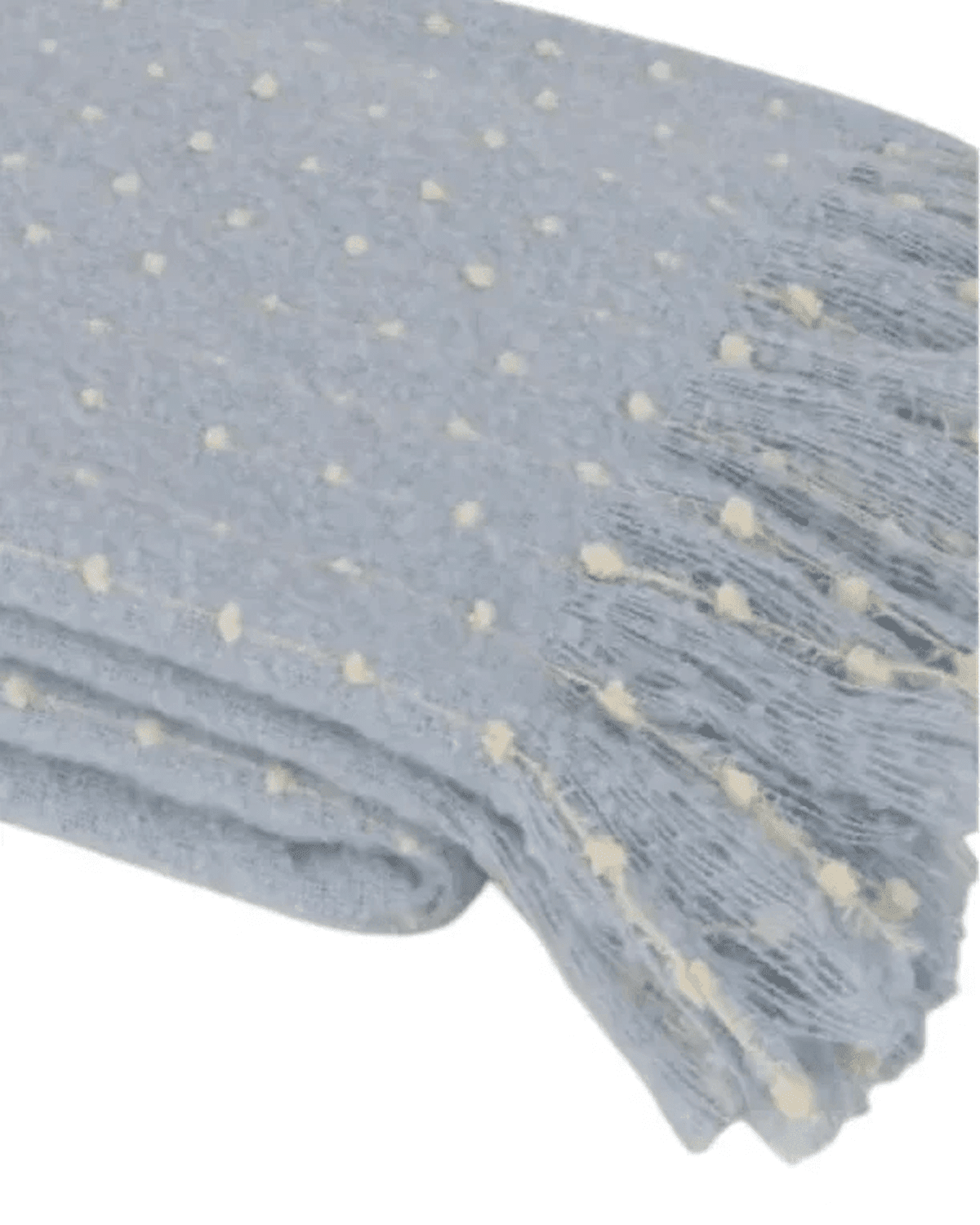 Ocean Blue Maisie Dotted Blanket Throw - Soft FurnishingsSoft Furnishings - Lulu Loves Home