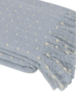 Ocean Blue Maisie Dotted Blanket Throw - Soft FurnishingsSoft Furnishings - Lulu Loves Home