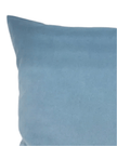 Ocean Blue Velvet Cushion Cover With Bow - Soft FurnishingsSoft Furnishings - Lulu Loves Home