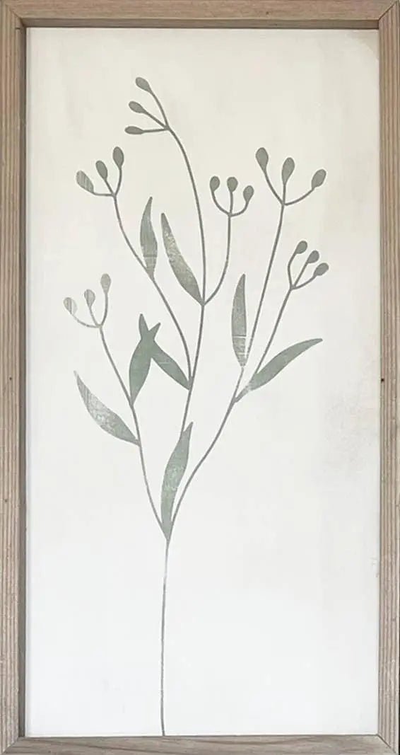 Olive Green Botanical Wood Framed Wall Art Prints - PRE ORDER UP TO SIX WEEK DELIVERY TIME - Posters, Prints, & Visual ArtworkPosters, Prints, & Visual Artwork - Lulu Loves Home