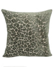 Olive Green Leopard Velvet Cushion Cover - Soft FurnishingsSoft Furnishings - Lulu Loves Home
